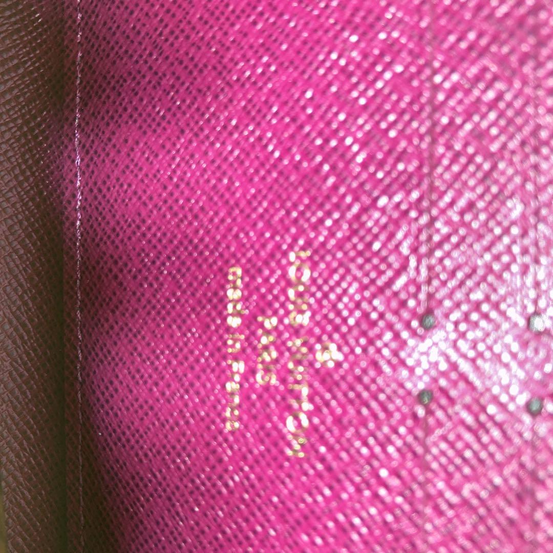 LOUIS VUITTON モノグラム 長財布　 クレマンスフューシャ
