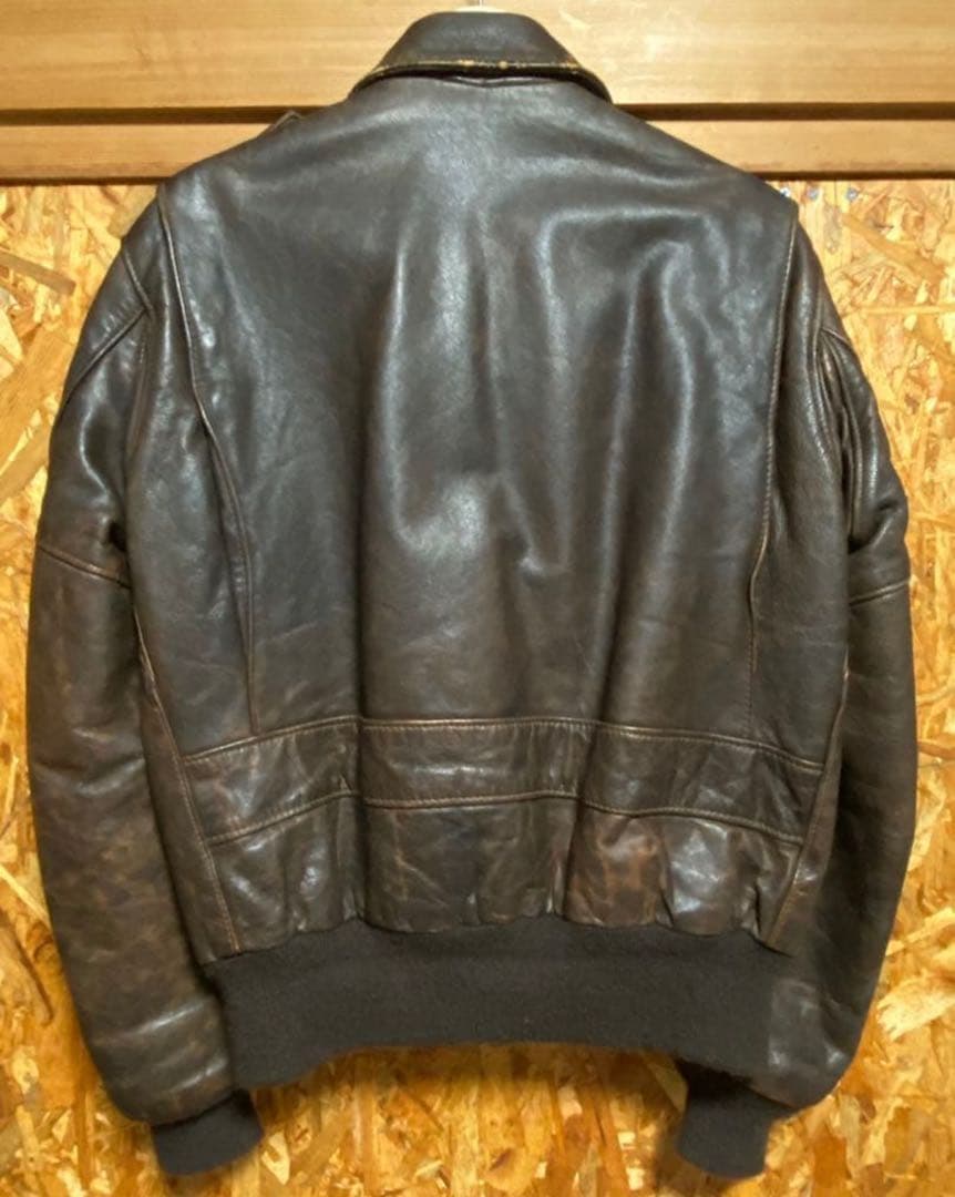 schott ショット 674G フライト レザージャケット 40(古着) schott ショット 674G フライト レザージャケット 40(古着)