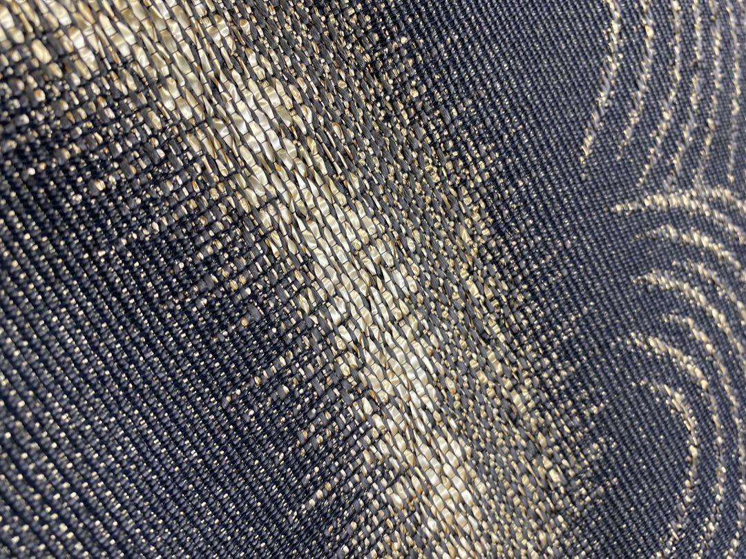 TJ19.2 金糸銀糸　全通袋帯　正絹　礼装　未使用