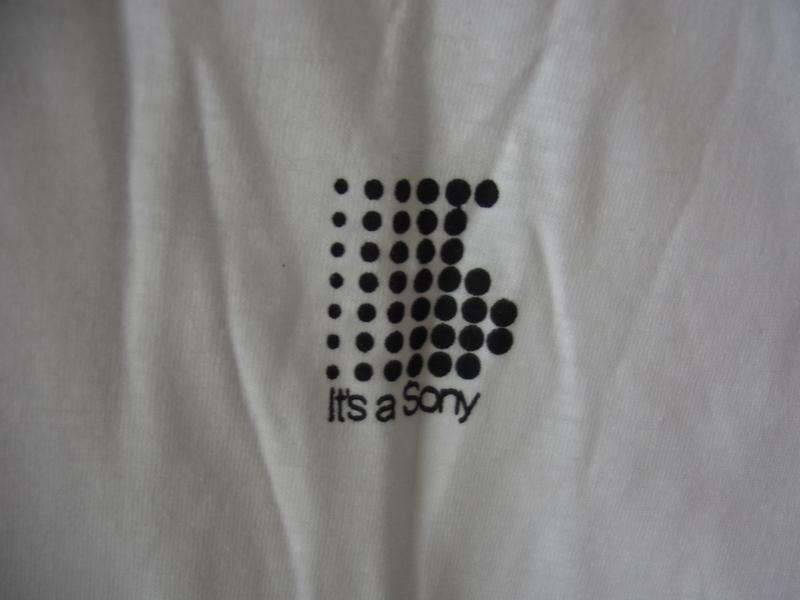 当時物 OLD vintage ソニー 初期 It's a Sony Tシャツ 画像3
