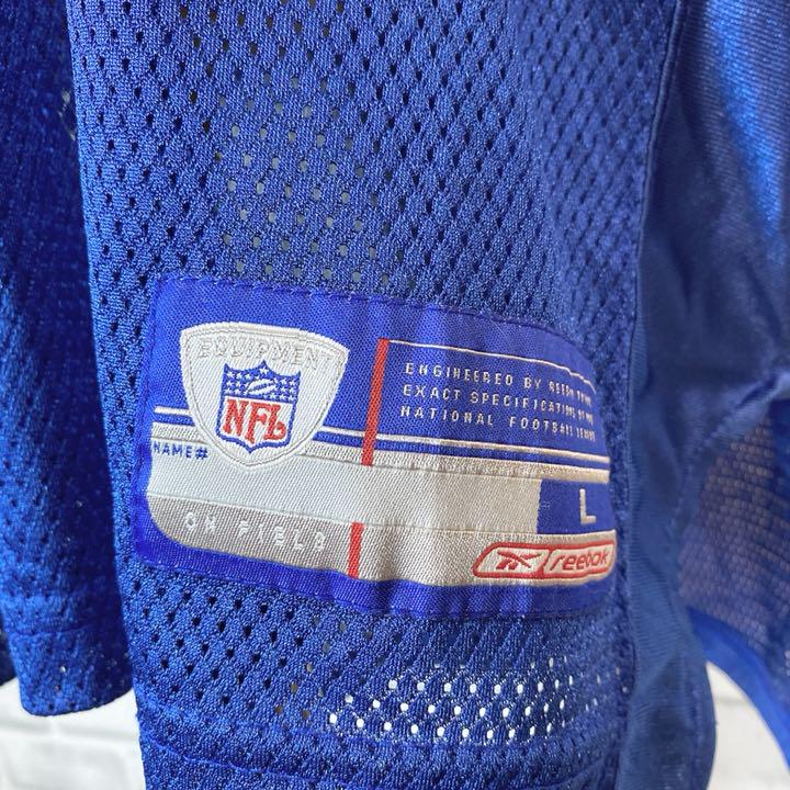 【超希少】Reebok NFL☆ゲームシャツ 希少デザイン Lサイズ