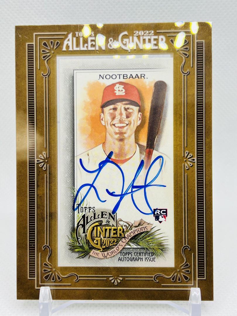 2022 Topps Allen Ginter直筆サインRC ラーズ・ヌートバー