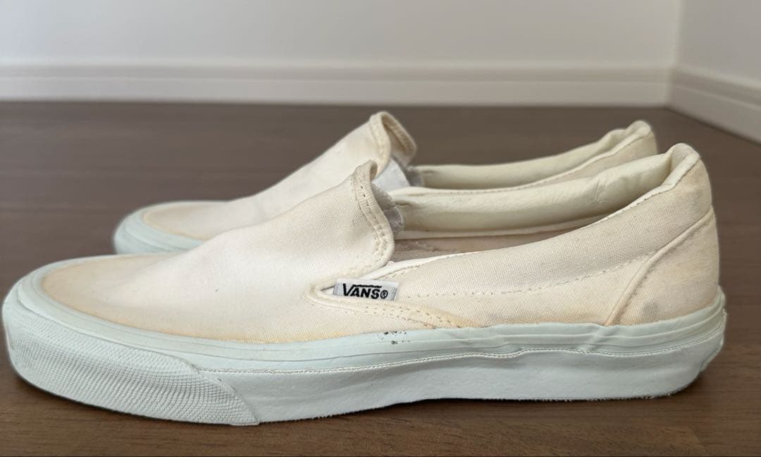 90年代 アメリカ製 VANS バンズ SLIP ON スリッポン 6ハーフ
