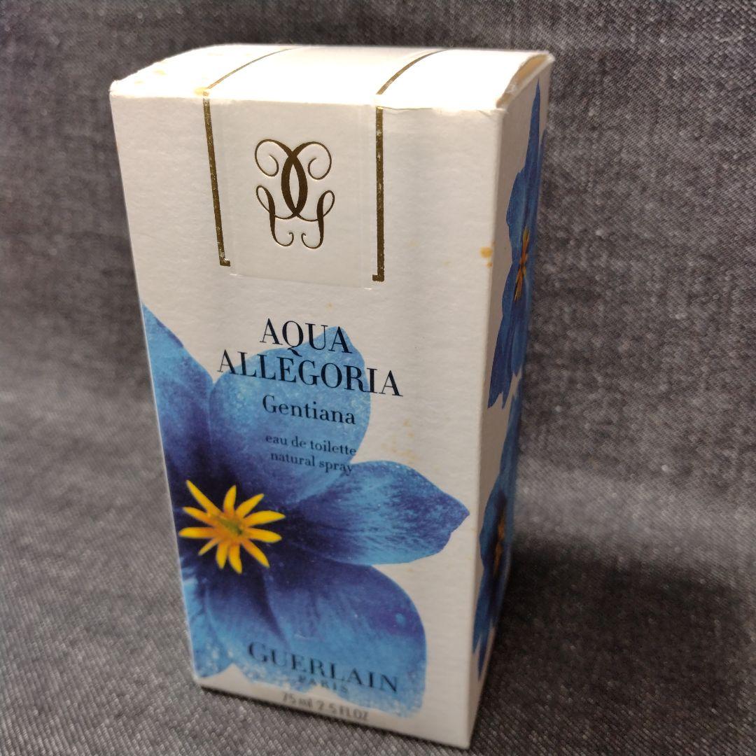 ☆希少 廃盤香水ゲラン アクアアレゴリア ジェンティアナ オードトワレ75ml☆