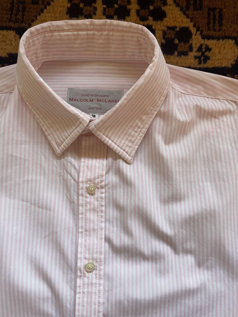希少 美品 90s malcolm mclaren stripe shirts