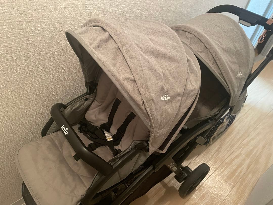 Joie ダブルベビーカー グレー