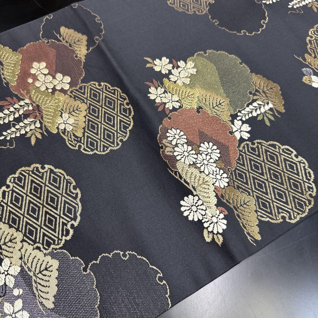 2点同梱、3-244 3-249、名古屋帯 九寸 美品 正絹 着物 名古屋仕立て