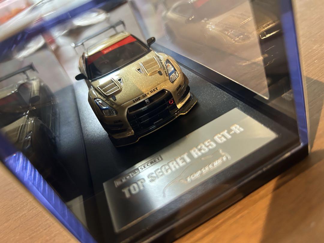 TOP SECRET R35 GT-R TOP SECRET GOLD 1/43