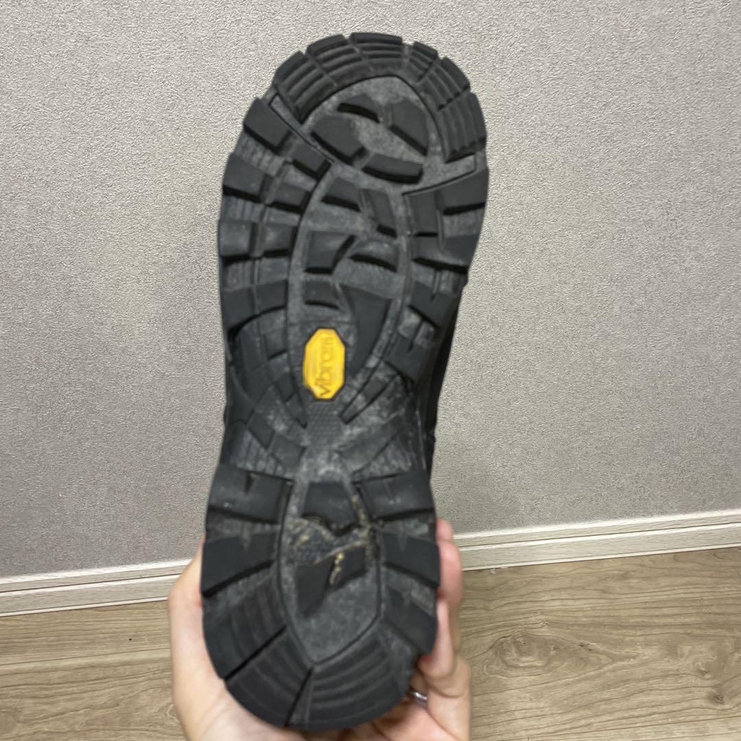 【良】GOLDWIN X-OVER レザー ブーツ 黒 25.5cm ブラック 画像8