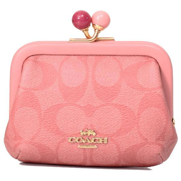 日本未発売、COACHコーチキャンディーピンクノラ キスロック