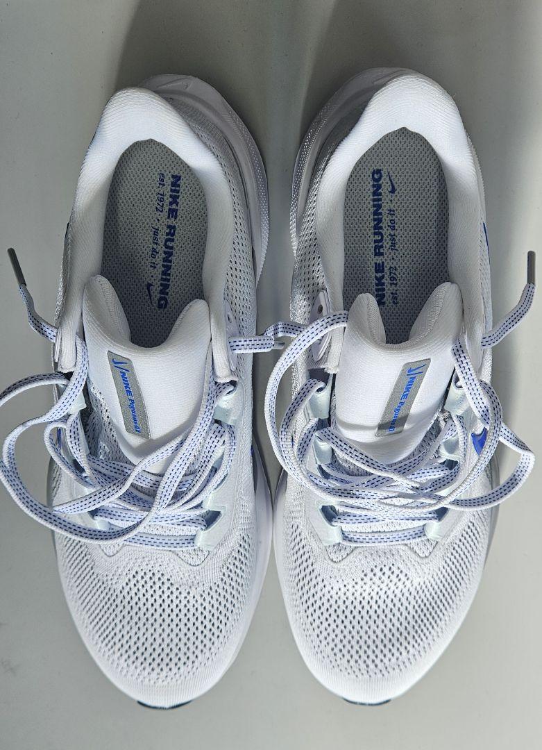 Nikeペガサス41 ホワイト/ブルー25.5センチ