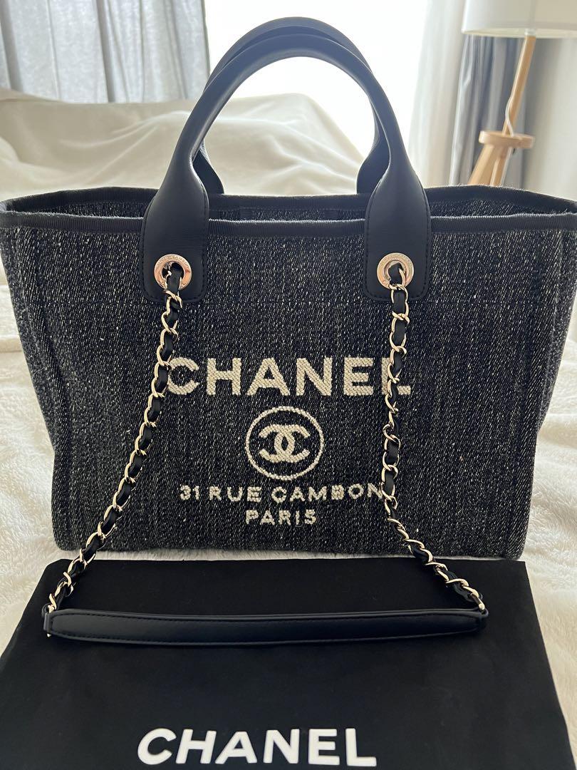 CHANEL ドーヴィル トートバッグ 2022aw デニム