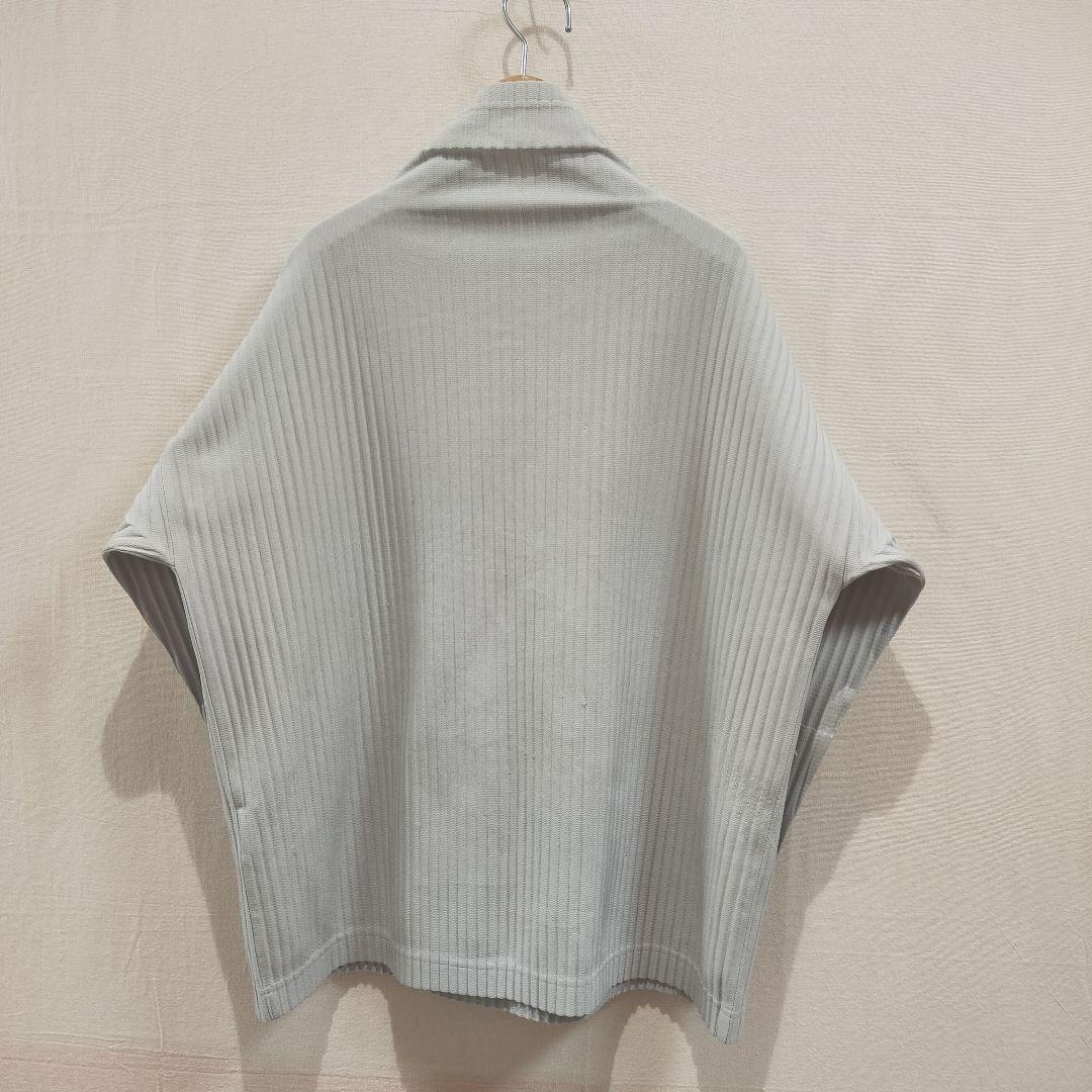HOMME PLISSE プリーツ ハイネック ロング カットソー