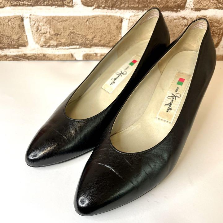 高級感✨/超美品‼︎】銀座かねまつ 23.5cm パンプス ブラック - メルカリ 高級感✨/超美品‼︎】銀座かねまつ 23.5cm パンプス ブラック - メルカリ