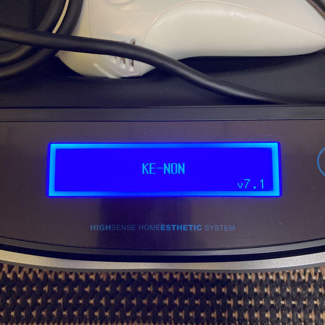 ホワイト ケノン 脱毛機 美顔スキンカードリッチ Qeipk-m88703173740 ver.7.1 できます