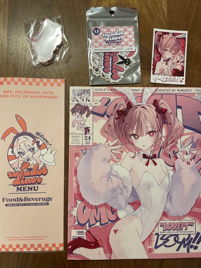 rurudot C104 新刊セット ペーパーバッグ付き - メルカリ