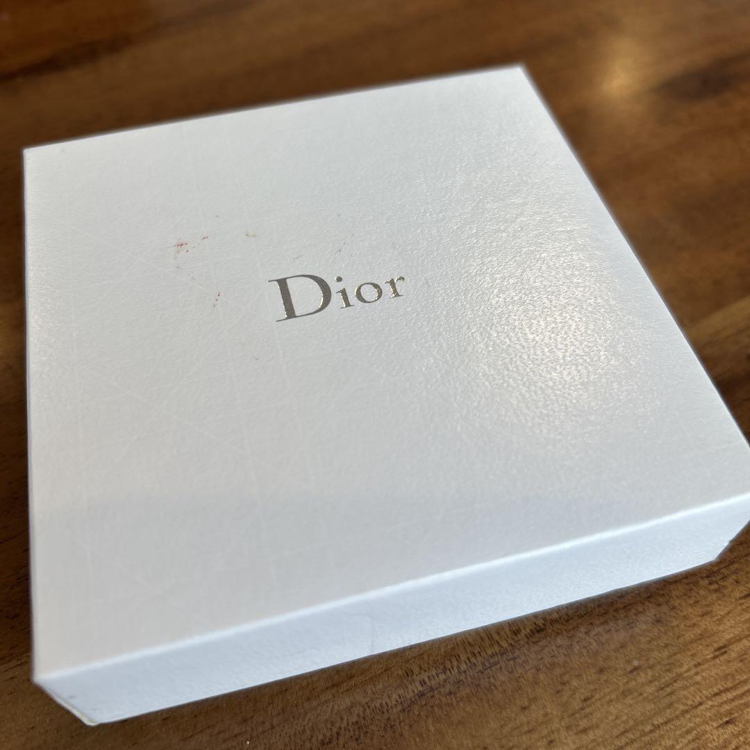 Christian Dior キーボックス ネックレス スワロ調 ゴールド