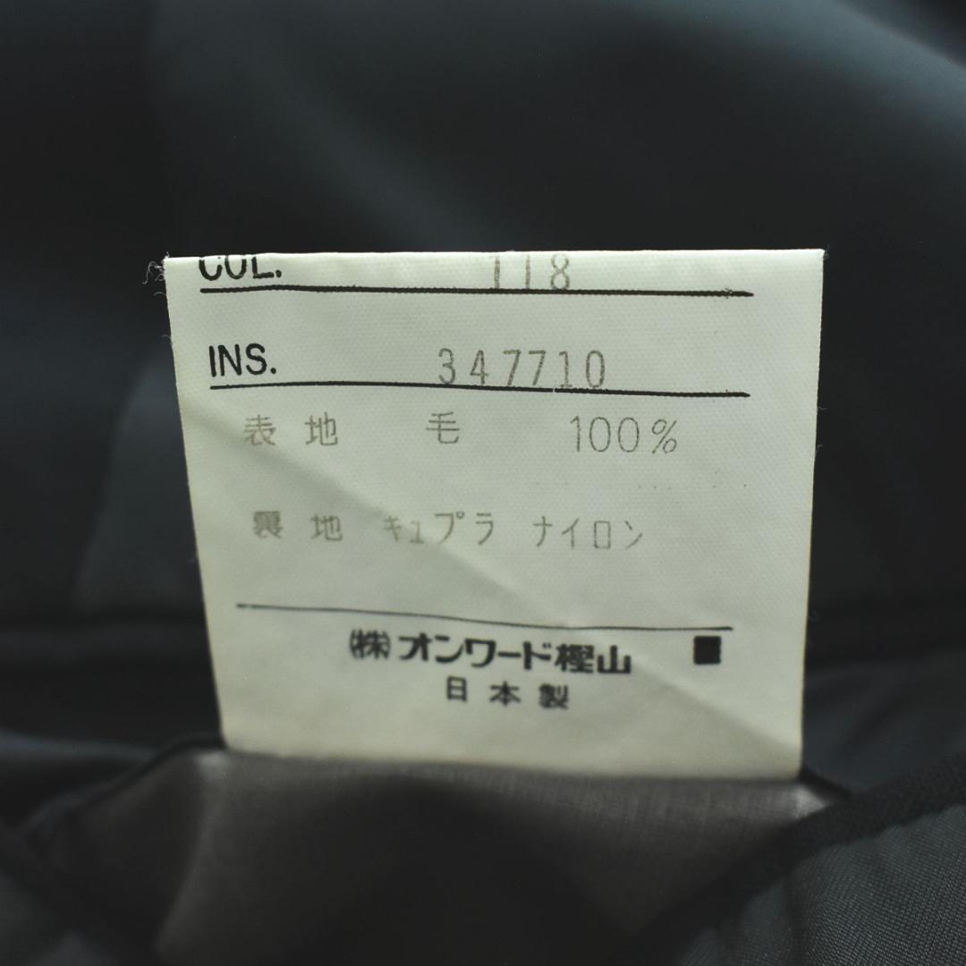【金ボタン】 ジェイプレス ダブル 6B テーラードジャケット 紺ブレ AB5