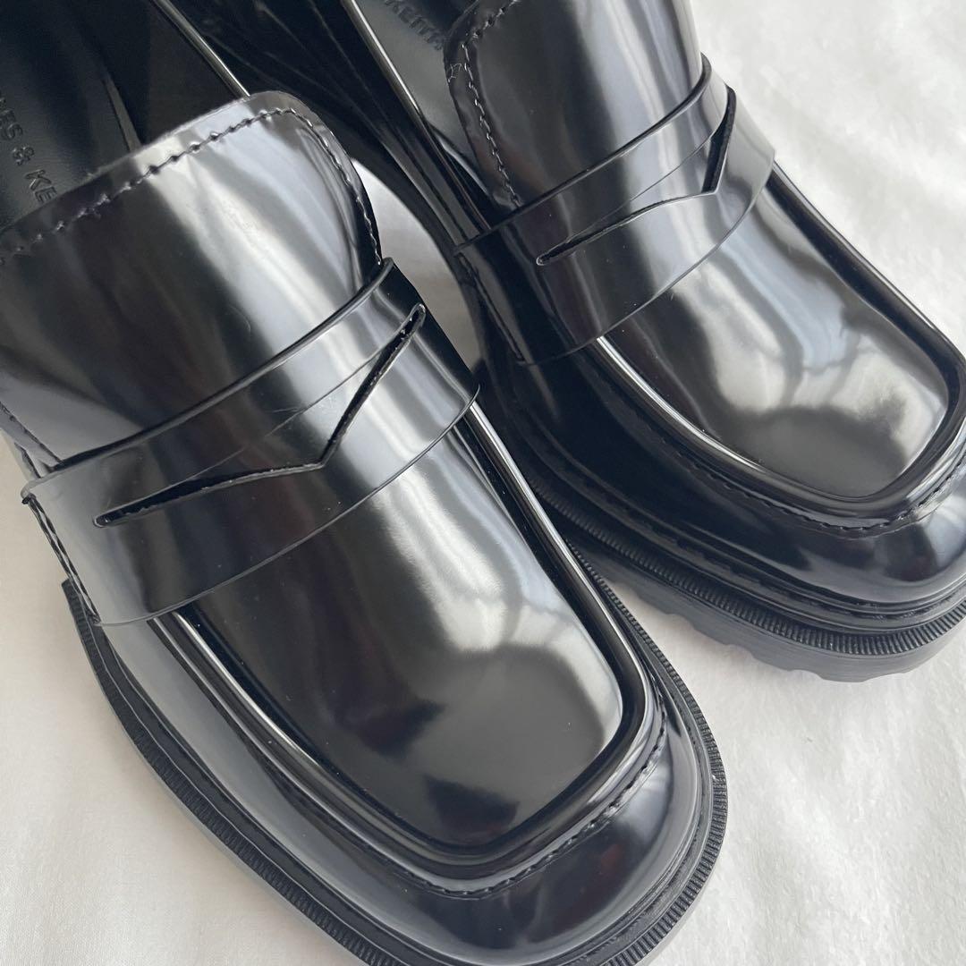 【新品】チャールズアンドキース　CHARLES＆KEITH ペニーローファー