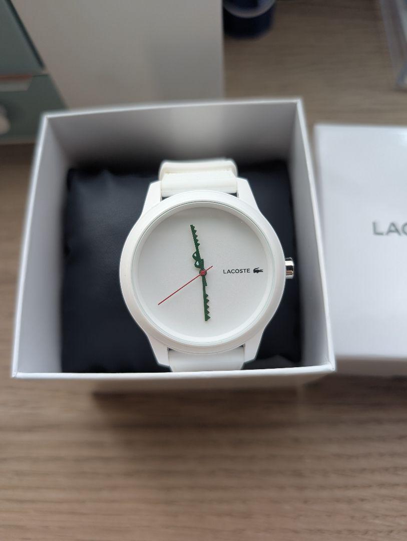LACOSTE ホワイト 腕時計