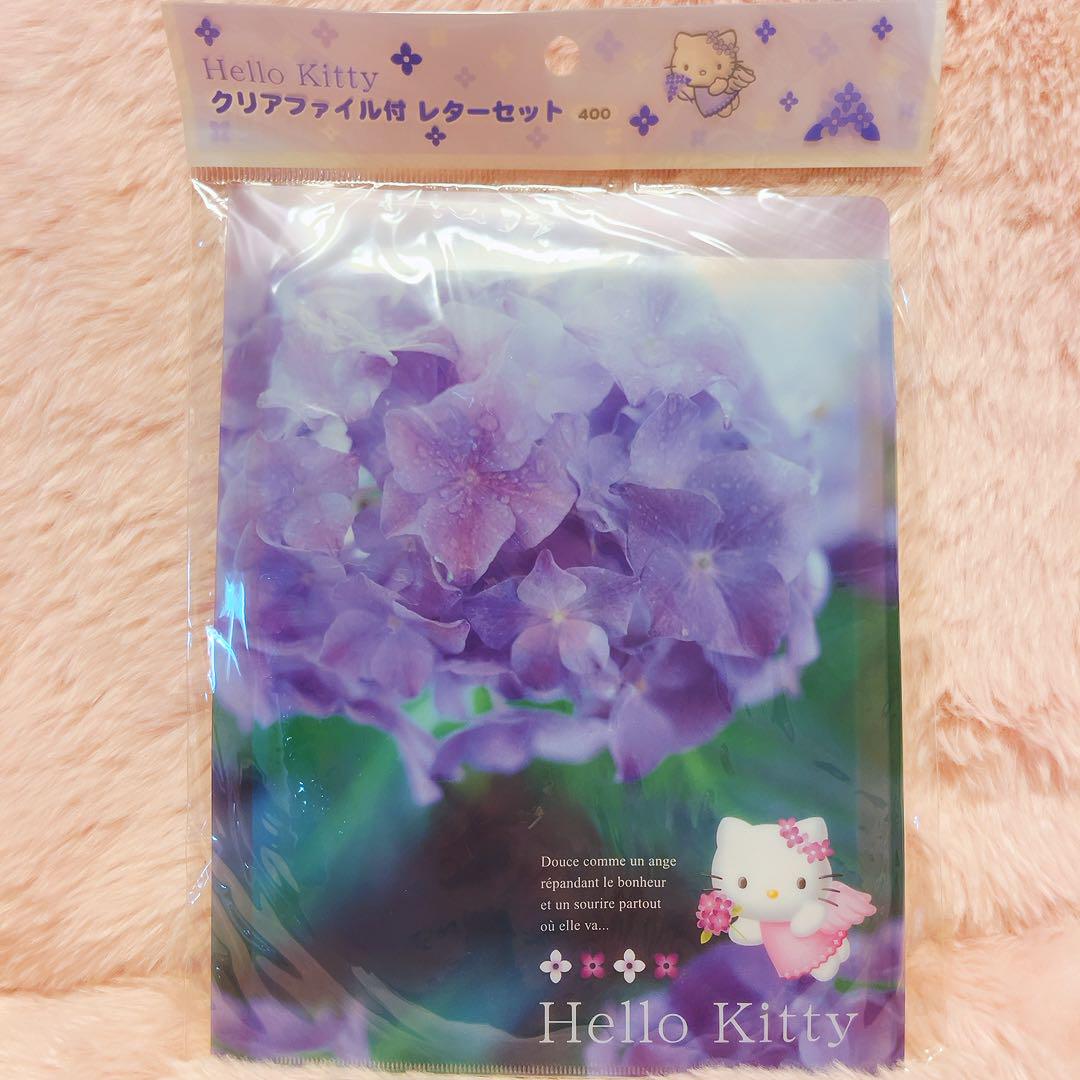 希少レア ハローキティ ファイル付 レターセット フェアリー
