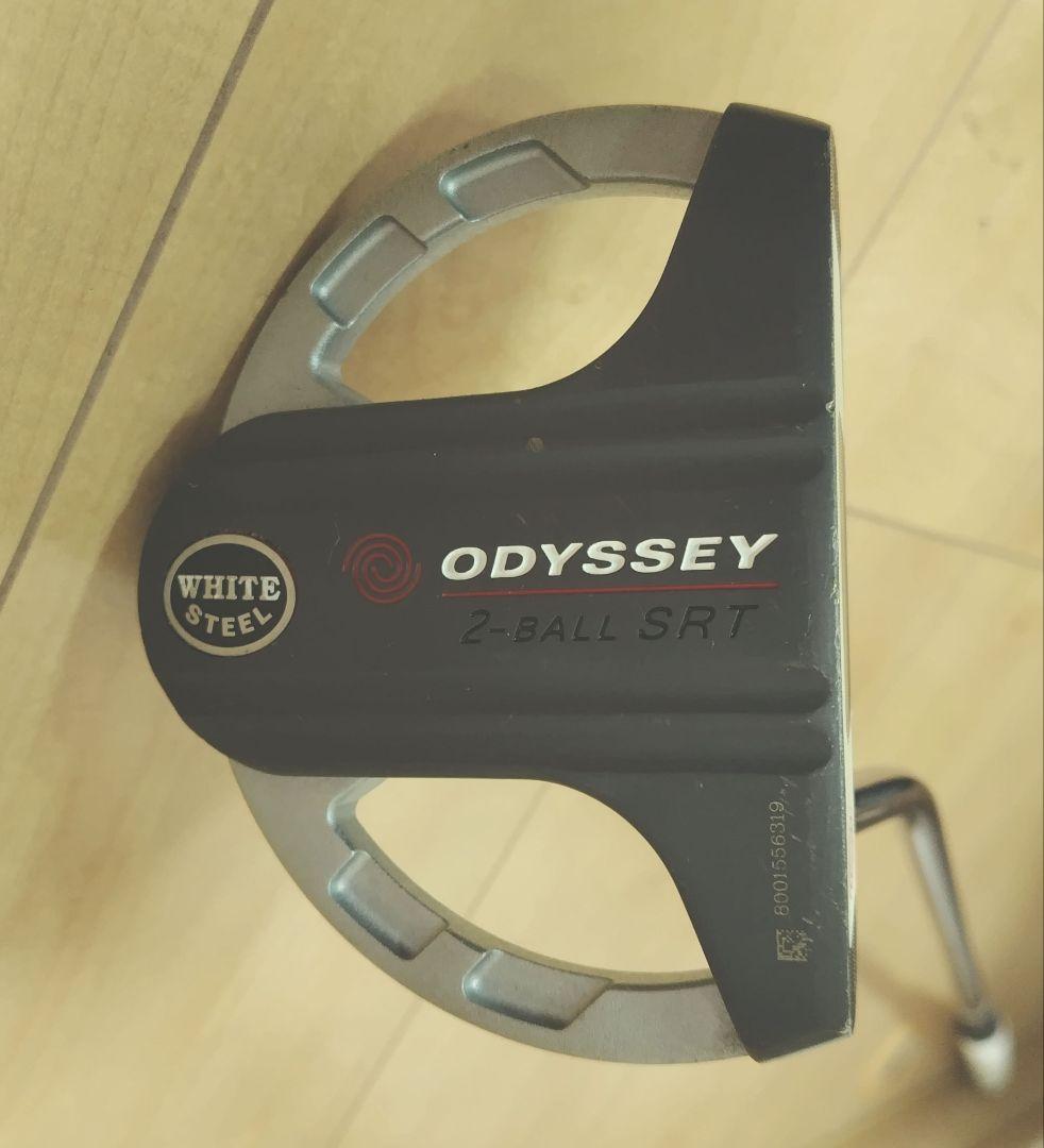 オデッセイ ODYSSEY WHITE STEEL 2-ball SRT パター