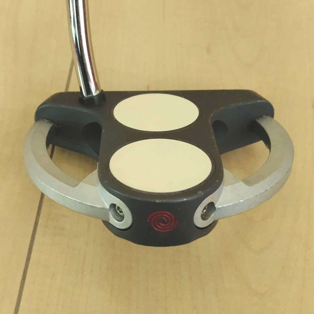 オデッセイ ODYSSEY WHITE STEEL 2-ball SRT パター