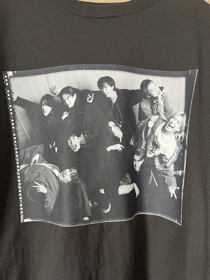 Snow Man Tシャツ 黒肖像画　Snow World 国立スタジアムグッズ SnowMan Tシャツ 肖像ver. SnowWorld 国立 - メルカリ