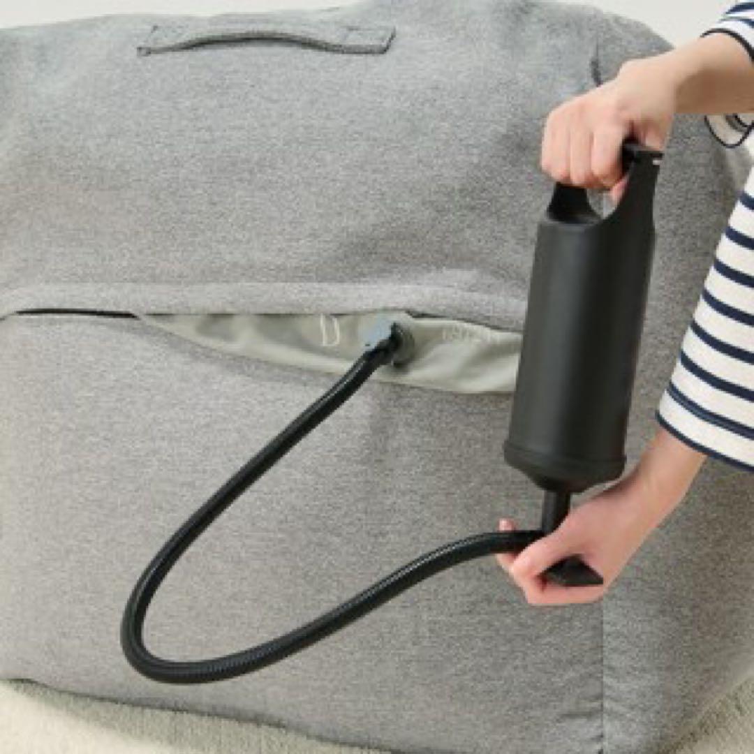 無印良品 空気で出来たソファ グレー