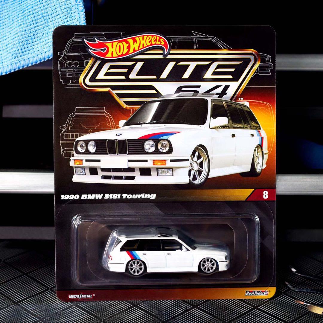 ホットウィール エリート 64 1990 BMW 318i ツーリング RLC