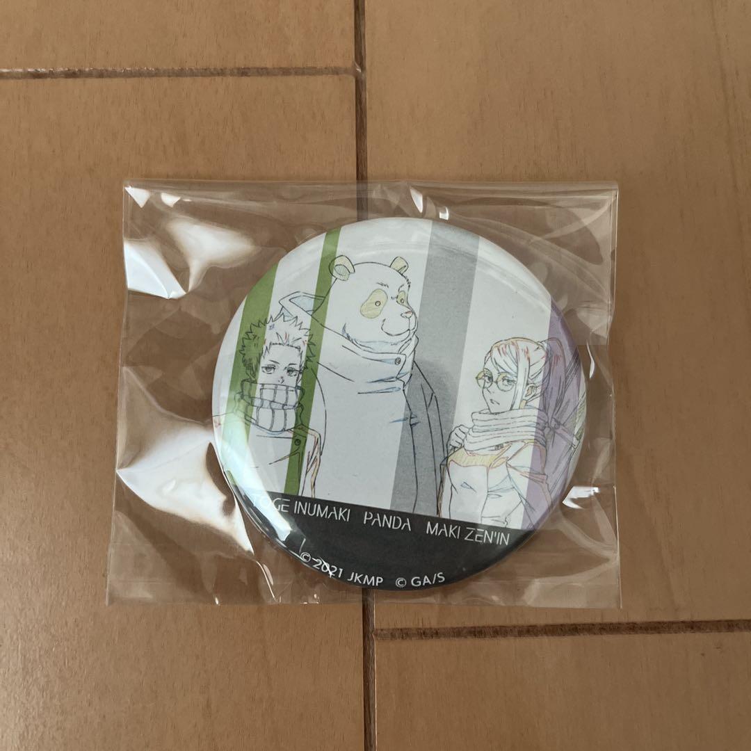 TSUTAYA 缶バッジ 狗巻棘 禪院真希 パンダ 狗巻棘 パンダ 禪院真希 缶バッジ 呪術廻戦 - メルカリ