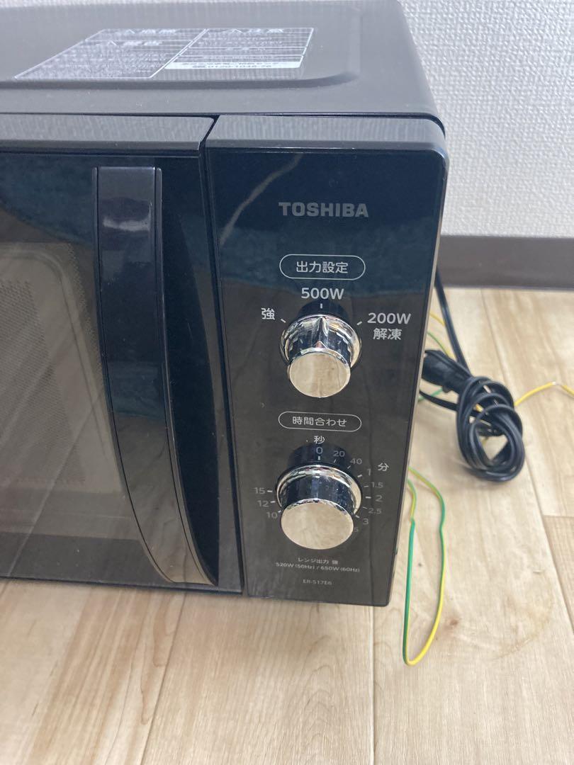 東芝電子レンジ2021年製　ER-S17EE6（K）