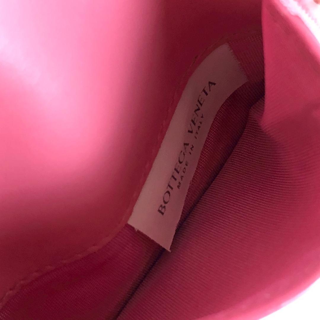 BOTTEGA VENETA ボッテガヴェネタ 折り財布 ピンク レディース