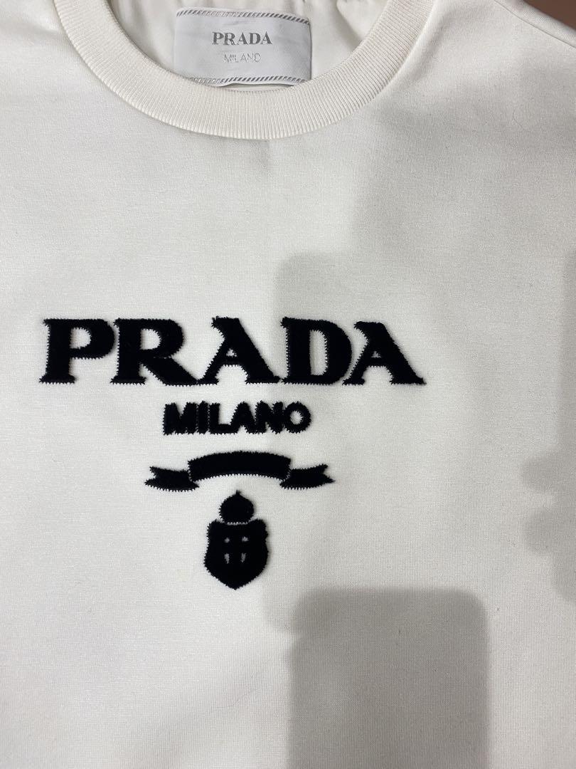 PRADA（プラダ）のロゴ入りスウェット/トレーナー