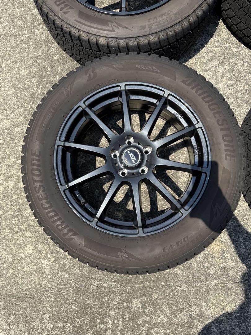 20系レクサスNX BSスタッドレス 235/60R18 空気圧センサ有 球面