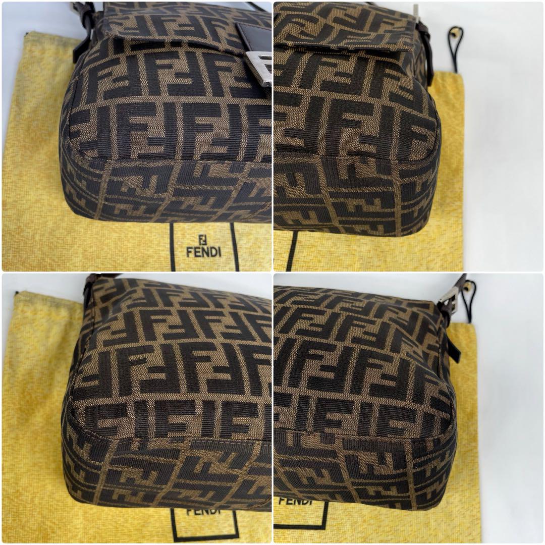 ✨超高級•美品✨FENDI マンマバケット ズッカ柄 ショルダーバッグ 肩掛け