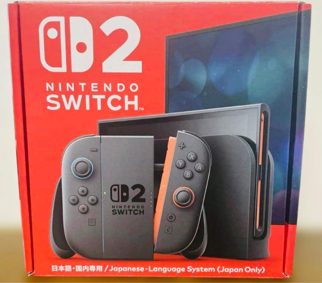 Nintendo Switch 2 本体 日本語・国内専用　保証書あり