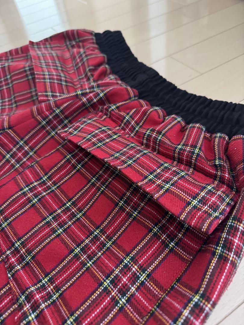 RHUDE Plaid Print Jogger Shorts パンツ