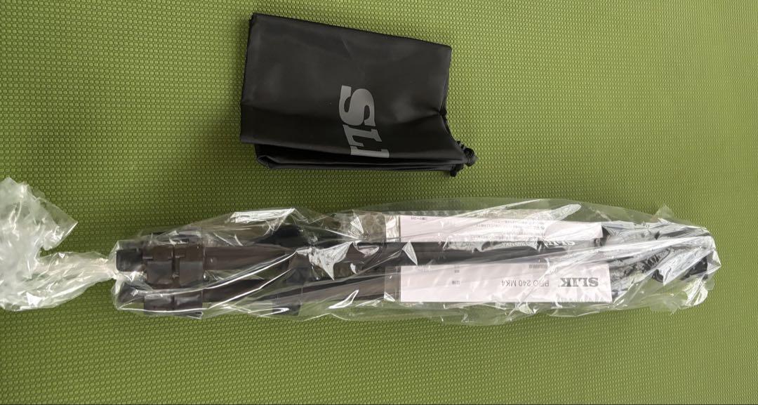 未使用品　SLIK PRO 240 MK4 三脚 取扱説明書付き