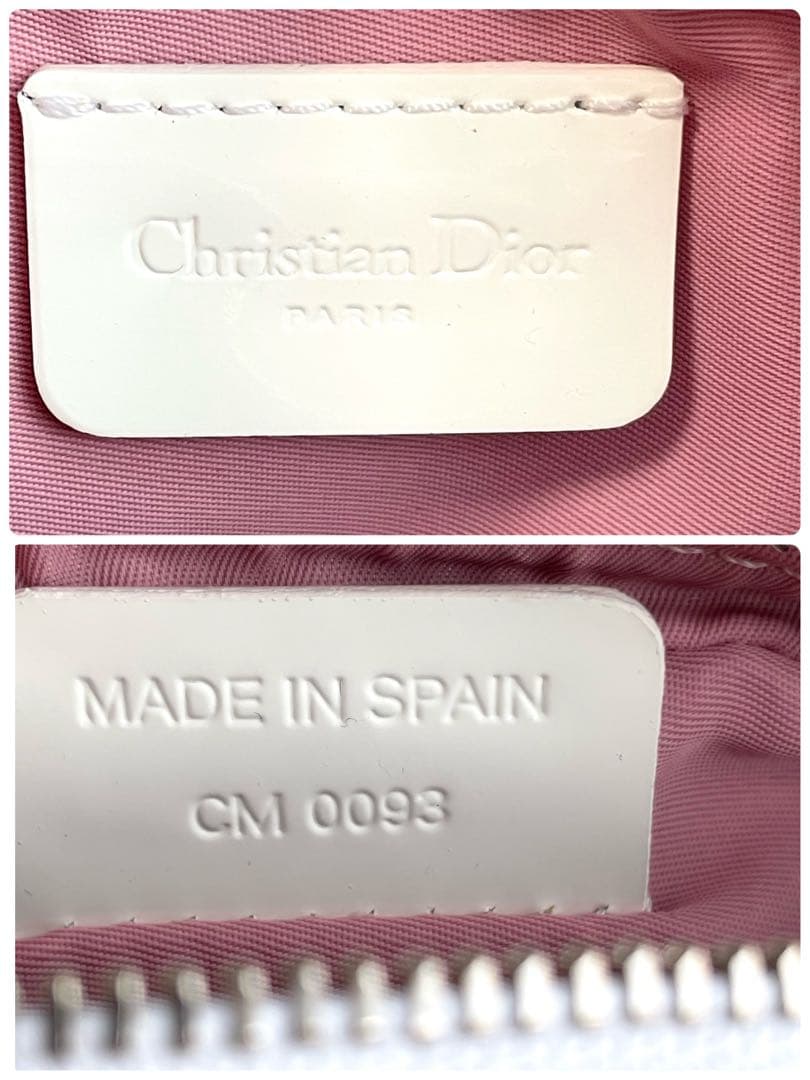 海外並行輸入正規品 Christian Dior トロッター ポーチ ピンク ポーチ