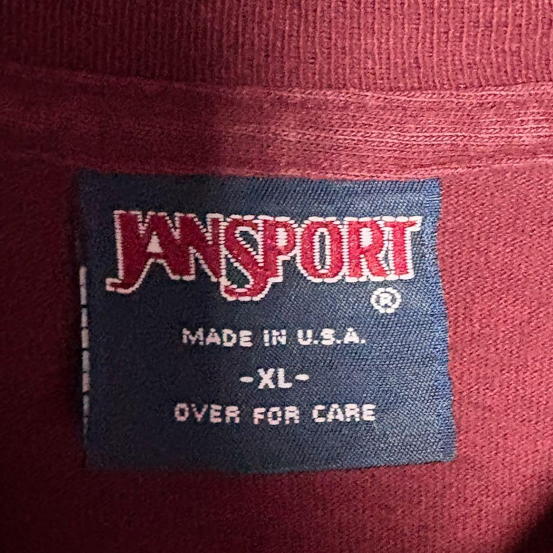 90sヴィンテージtシャツ USA製 カレッジTシャツ えんじ色 XL シングル