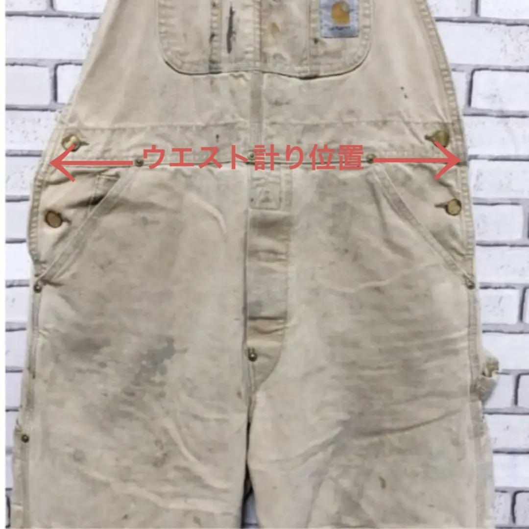 希少 【てっちん】ダック オーバーオール ベージュ サロペット  90s