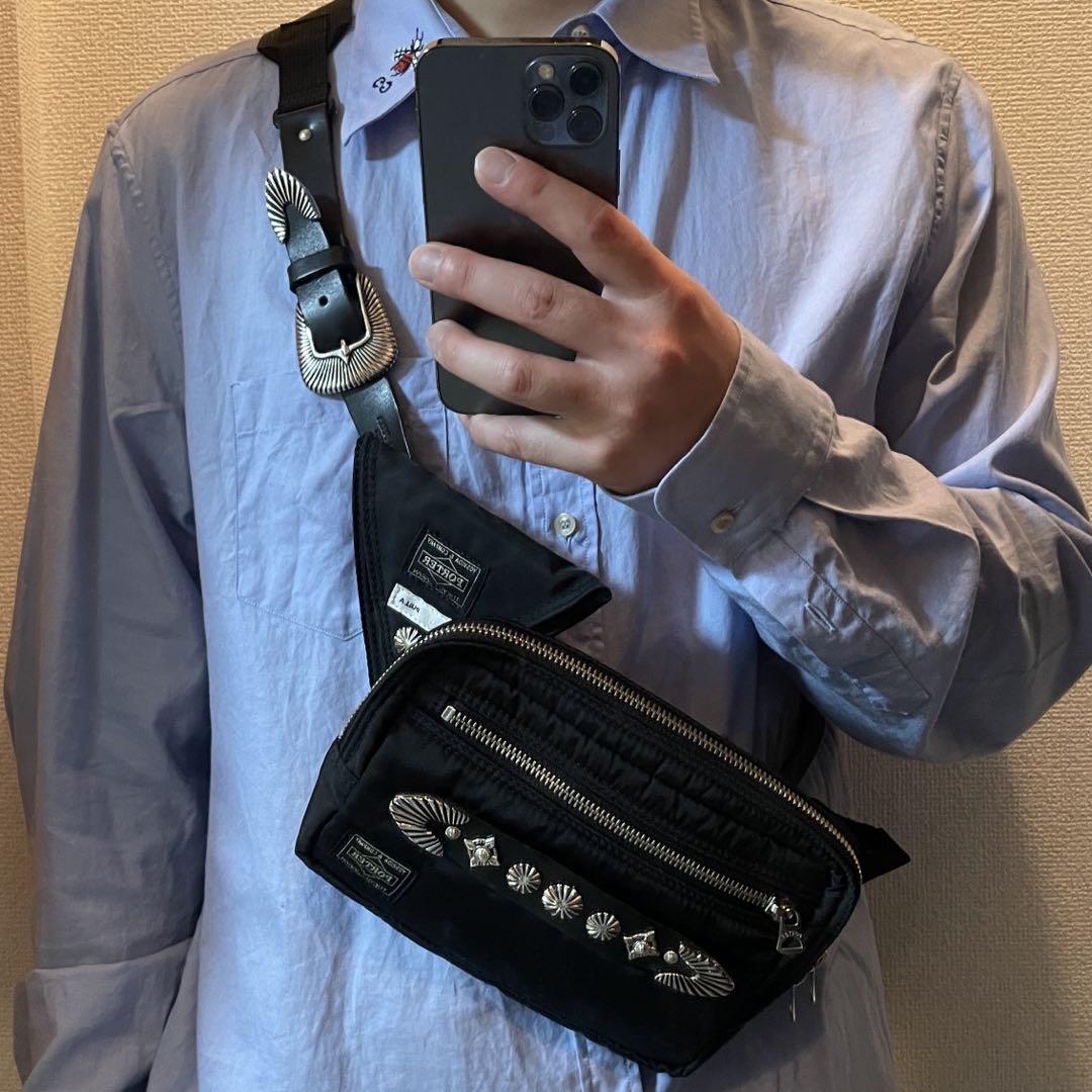 toga porter コラボ 初期 ボディバッグ ウエストポーチ　美品