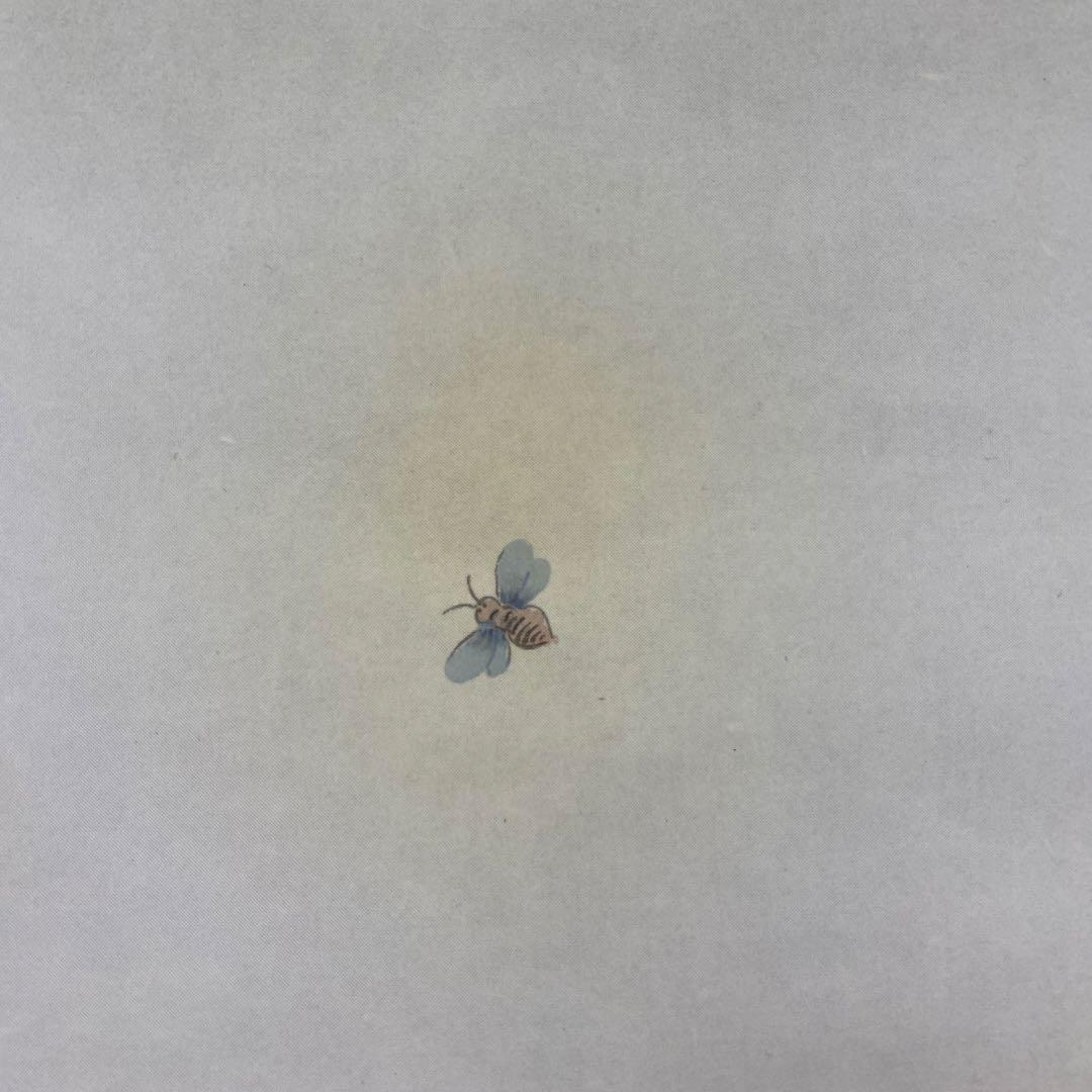 美品 掛け軸 芸元作 紫陽花図 共箱 夏掛け