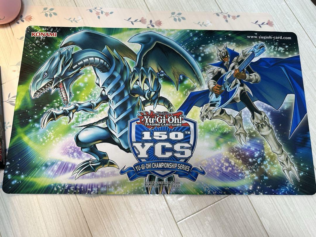 遊戯王 青眼の白龍&ドラゴン目覚めの旋律 プレイマット