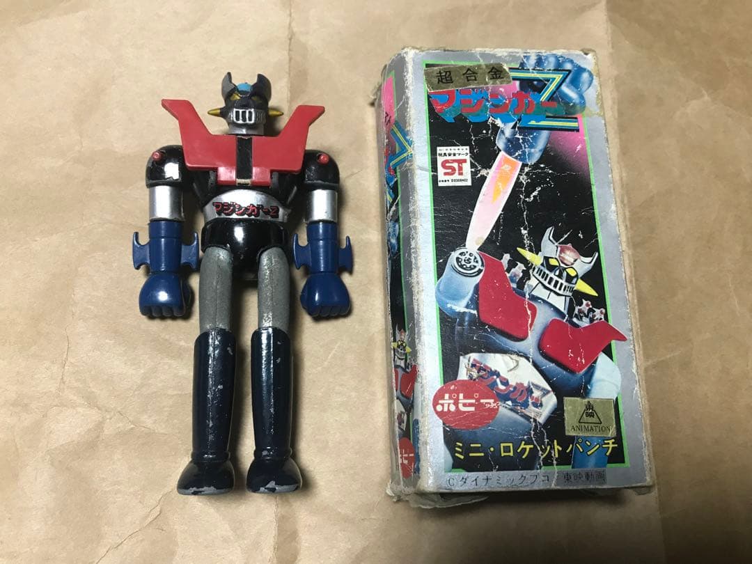 貴重品 ポピー 超合金 マジンガーZ 1期 箱付 フィギュア 永井豪 本物