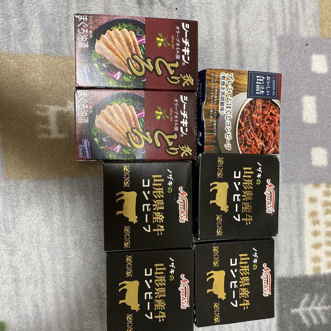 ノザキ、明治屋など缶詰セット