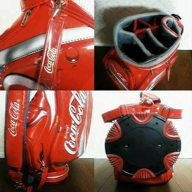 ーベストア 本物 キャディバッグ 限定ゴルフバッグ Coca-Cola OIsJG-m88748547294 送料無料 コカコーラ サービス
