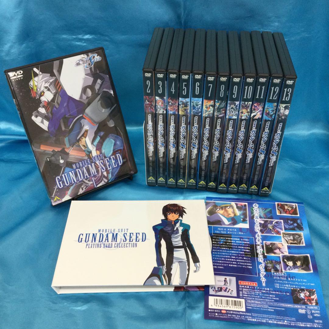 ☆ 機動戦士ガンダムSEED DVD 全13巻セット ＋おまけ付き - メルカリ
