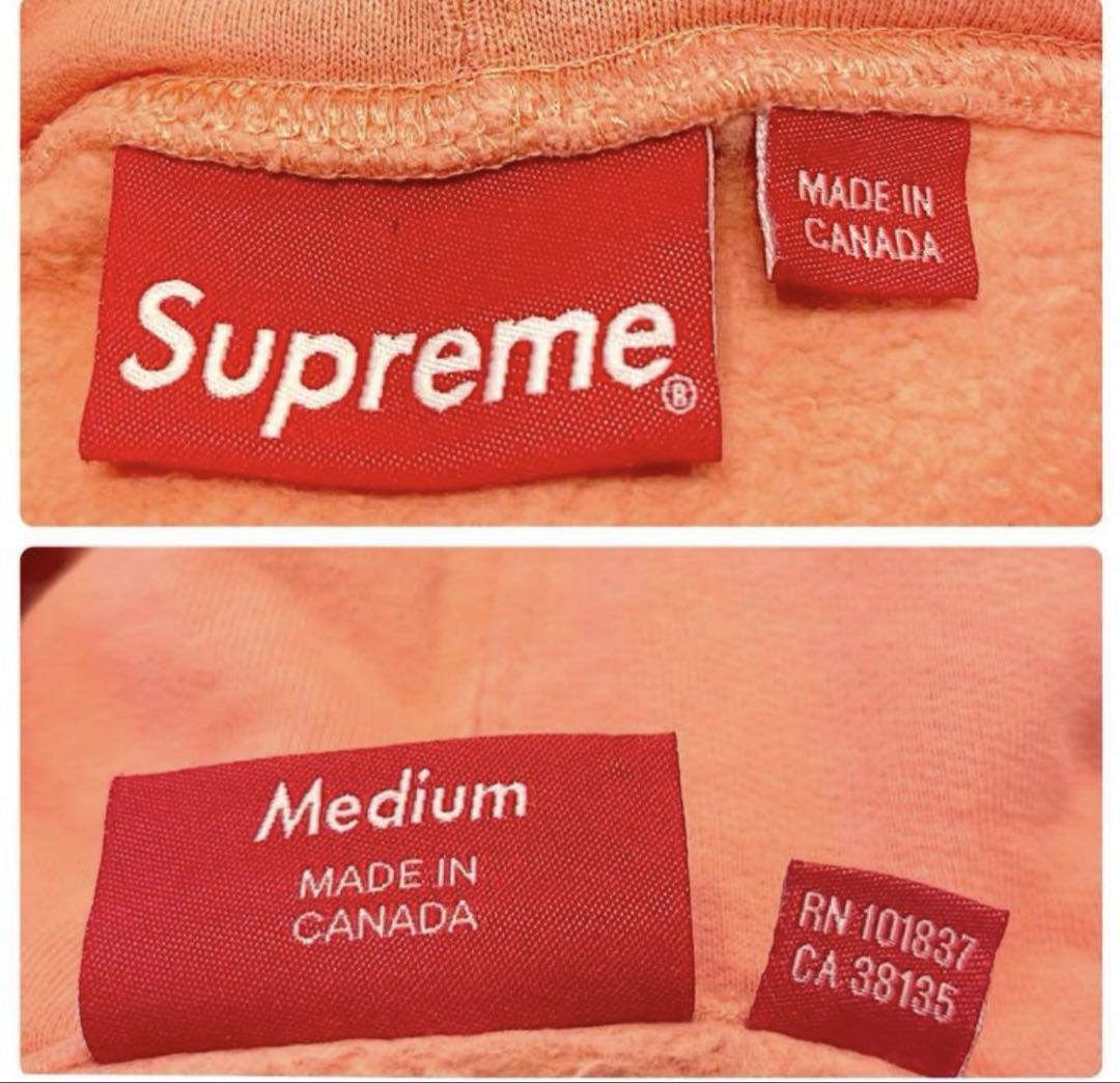 【完売カラー】Supreme コーナーラベル パーカー Mサイズ 入手困難